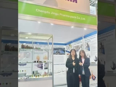 12 ml transparante buisvormige flacon van laag borosilicaatglas voor farmaceutisch gebruik