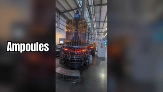 Glazen flesjes van hoge kwaliteit voor de farmaceutische sector