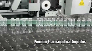 gegoten glazen fles van hoge kwaliteit