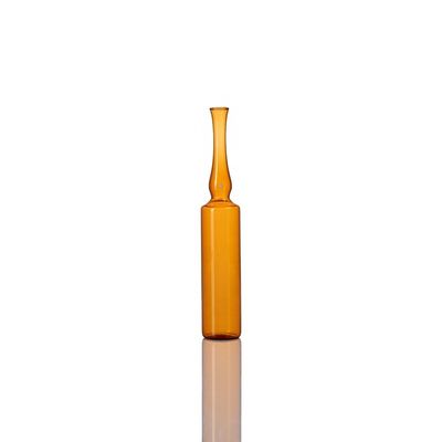 3 ml Amber Goede chemische stabiliteit Type 1 ISO Form B & Form C Glas ampul