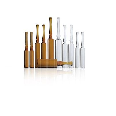 2 ml doorzichtige medische glasampula gemaakt van neutrale borosilicaatbuis OPC CBR SCR