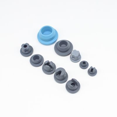 OEM ODM 13 mm Bromobutyl rubber stopper voor injectieflacon ISO13458