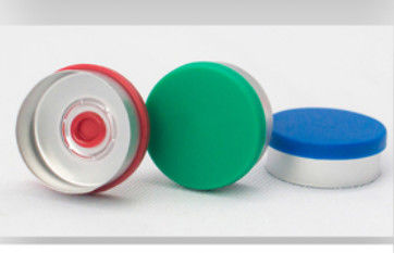 20 mm aluminium plastic doppen met verschillende kleuren aangepast logo