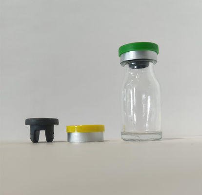 Doorzichtige gegoten injectieflacon van glas voor antibiotica ringafwerking 20 mm type I II