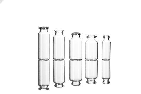 2ml heldere amberkleurige neutrale borosilicaat buisvormige glazen injectieflacon USP type I