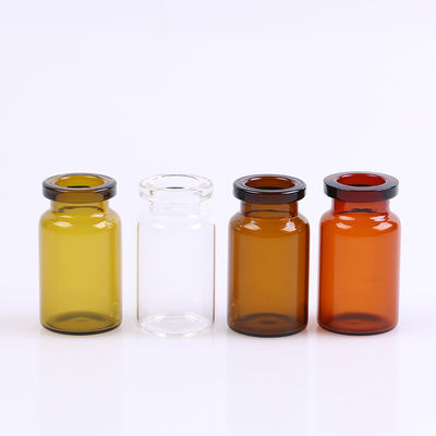 2R-50R doorzichtige en amber borosilicaat glazen injectieflacon voor de farmaceutische industrie