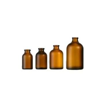 10 ml 30 ml 100 ml amberkleurige glazen reagensfles Gegoten antibiotica glazen fles